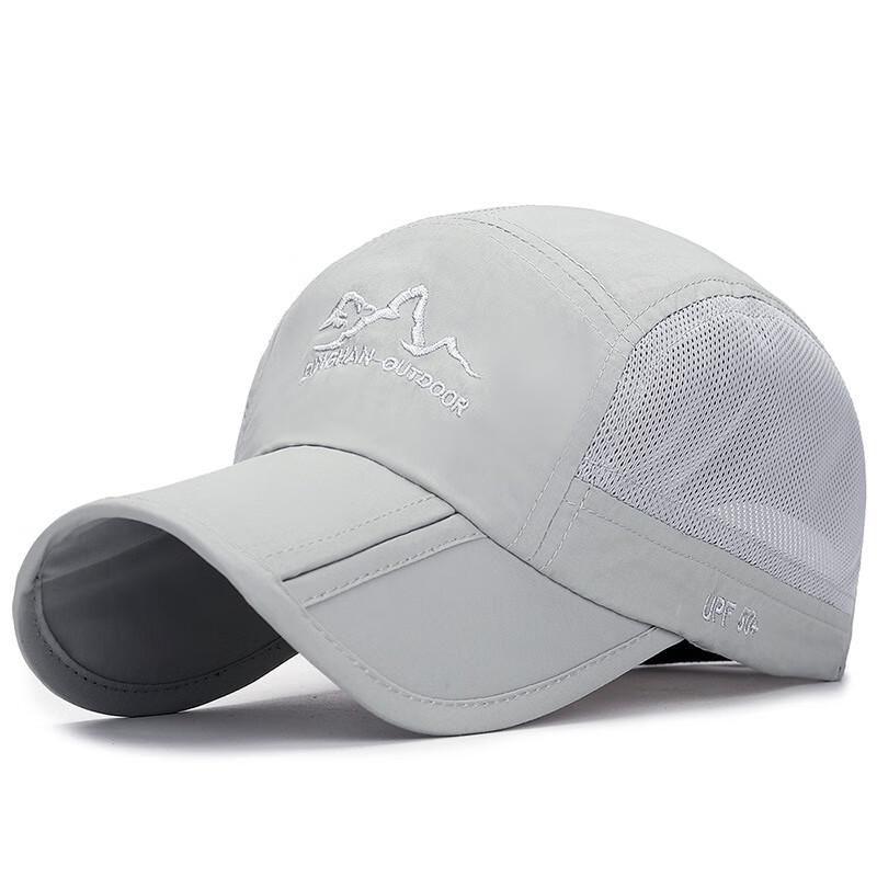 Унисекс складная летняя сетчатая шляпа быстросохнущая Adjustable