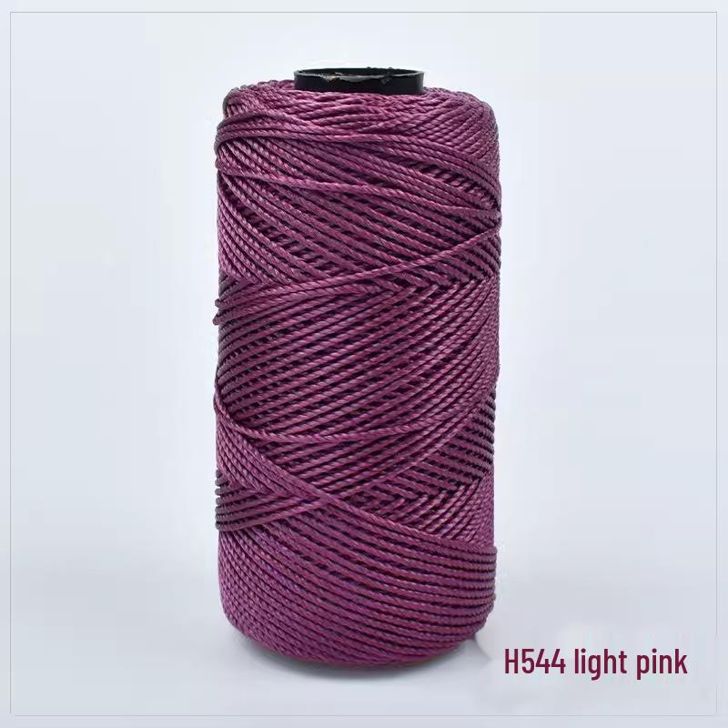 Chunky Wool & Ice Silk 3-Ply Yarn for DIY Crochet: Hand-Knitted Bag, Summer Hat, Shoes, and Seat Cushion