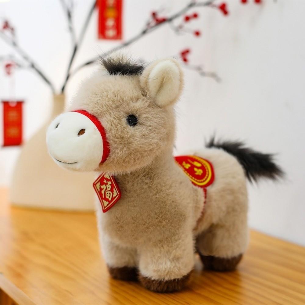 Stuffed Animal Horse Plush Doll 20cm Size Lucky Mascot Plush Plush Stuffed Animal Gift Giving