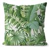 Green Plant Pillow Cover Geometric Cushion Home Bedside Sofa Cushion Cover