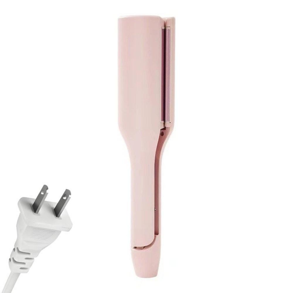 Clamping French-style Egg Roll Curling Iron 32mm Hair Styling Tool Wavy Hairstyles
