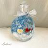 Herbarium Tit and Hibiscus Preserved Flowers Dried Flowers Summer Interior Decor Cool and Relaxing Glass Bottle Tropical Style Summer Gift Birthday
