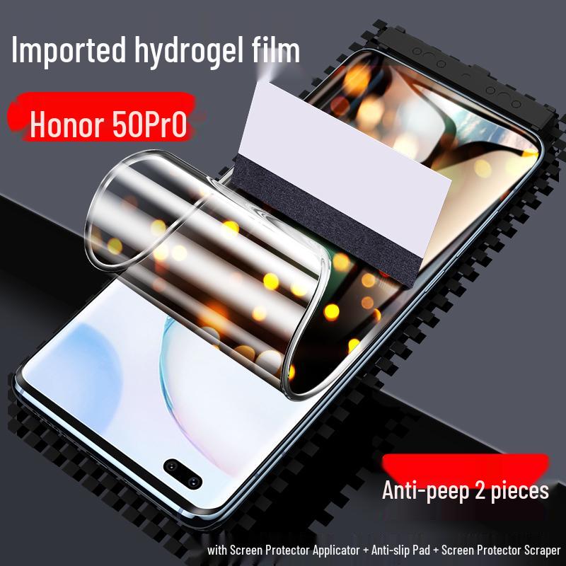 Hydrogel & Tempered Screen Protector for Honor 50, 50 Pro, & 50 SE - Full Coverage