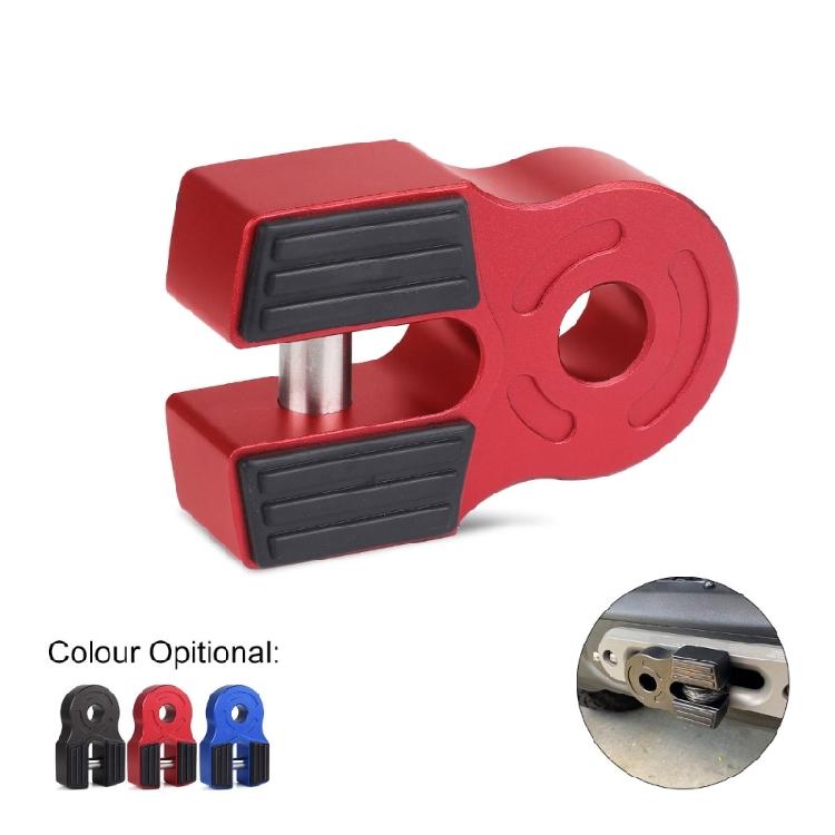 Rapid Connect Aluminum Winch Hook Secure Trailer Linkage Winch Shackle Mount for Off Road Towing Applications