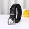 New Simple And Fashionable First-Layer Cowhide Belt Women'S Versatile Pin Buckle Decorative Casual Jeans Belt Women'S