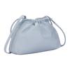 New CALVIN KLEIN Synthetic Material One Shoulder Crossbody Puff Bag Women's Pearl Blue DH3771-3UJ