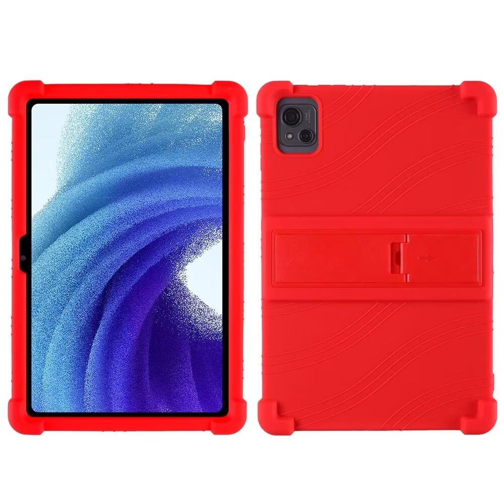 

Silicone Case Universal for Blackview Tab 13 12 Pro WiFi 4G Oscal Pad 13 10.1 inch Adjustable Stand Cover Kids Safe Shockproof Oscal Pad 13 2023 красный