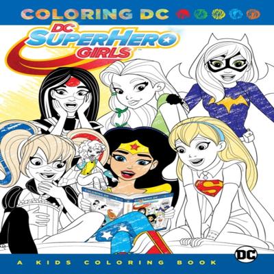 DC Super Hero Girls O carte de colorat pentru copii de la diverși Autori Carte poștală 9781401274580