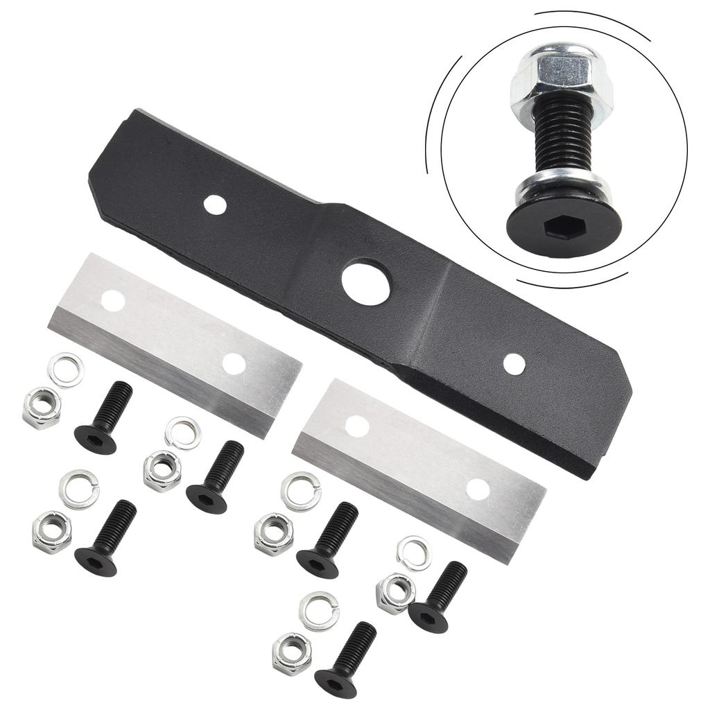 1PC Shredder Blade 2PCs Chipper Blades 2- 742-0544 742-04050 For Troy-Bilt/MTD Kit Replaces Trimmer Parts Outdoor