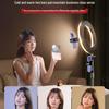 2025 Mobile Streaming Stand with Fill Light & Selfie Support