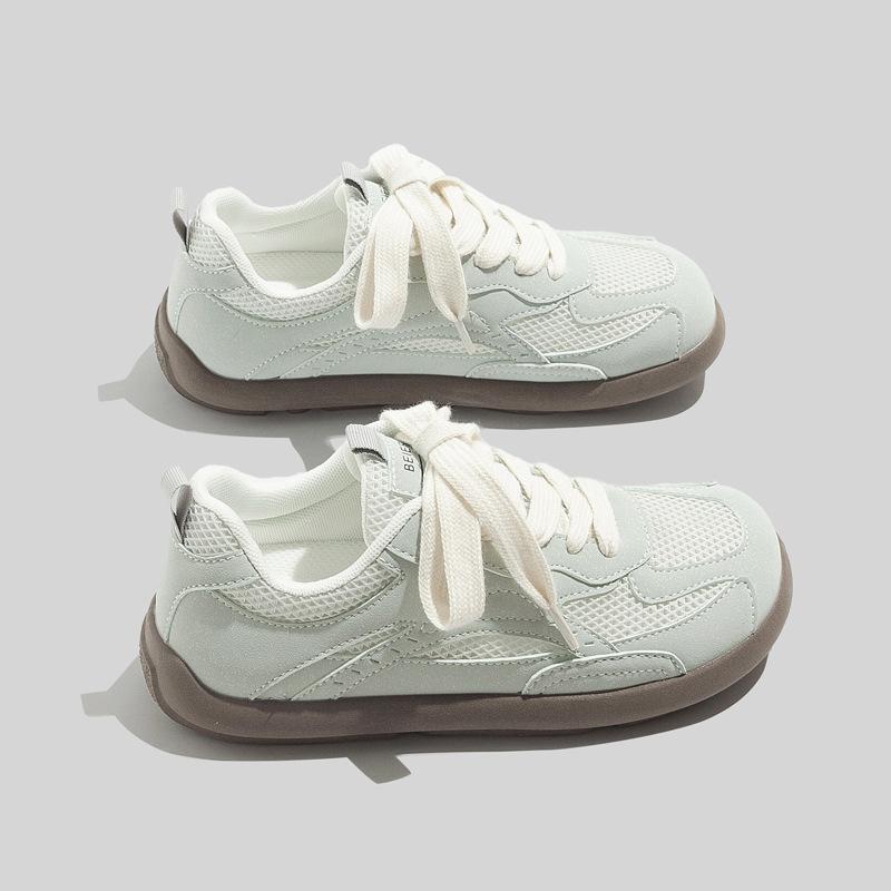 Dexun shoes spring new single mesh breathable casual shoes student board shoes