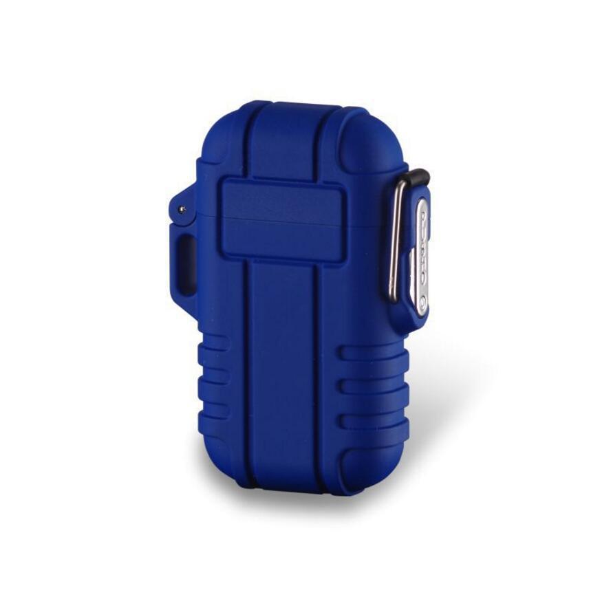 Men's Camouflage USB Rechargeable Waterproof Windproof Dual Arc Lighter