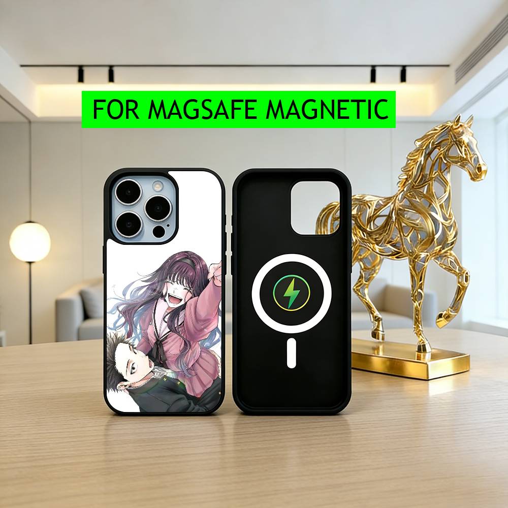 Kaoruko W-Waguri Rintaro T-Tsumugi-ES Phone Case For iPhone17,16,15,14,13,12,11 Plus,Pro Magnetic with Magsafe Wireless Charging