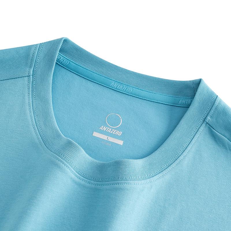 Anta Outdoor Series Solid Color Comfortable Breathable Versatile Short Sleeve T-Shirt Unisex Tops 172536106G-3