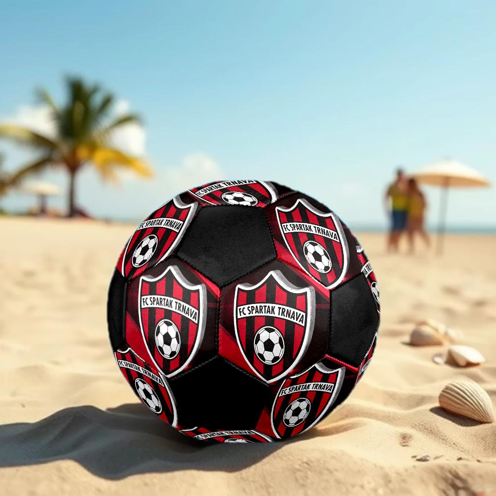 Pallone da Calcio FC Spartak Trnava, colorato, adatto a tutte le età, cucito a macchina, materiale PVC, qualità da competizione, durevole e ad alto rimbalzo
