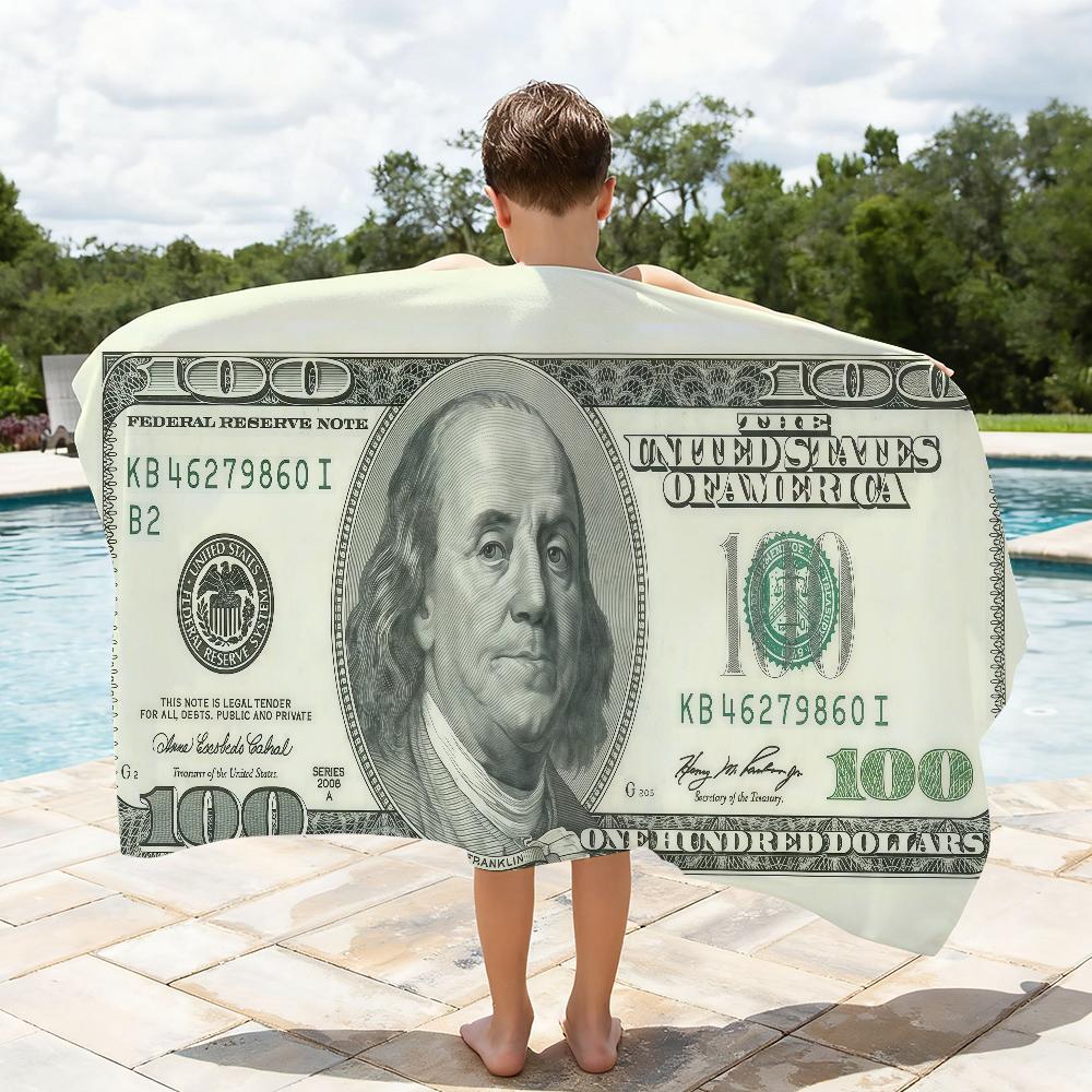 Franklin money Towel Quick Drying Beach Towels Are Suitable For Swimming Pools Camping Yoga And The Gym