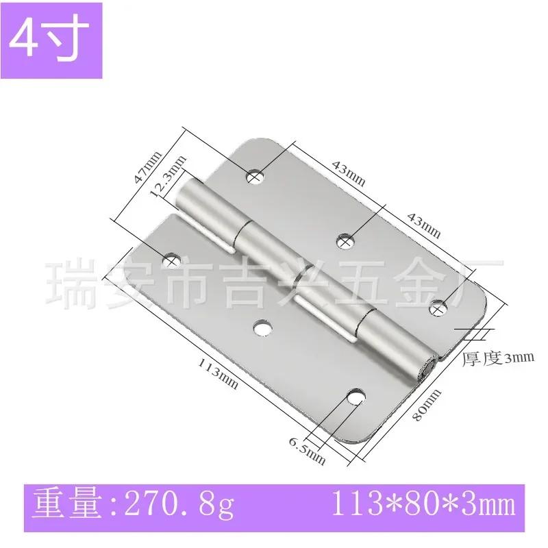 1Pcs Stainless Steel Flat Hinge Cabinet Doors 1 Inch 1.5 Inch 2inch 2.5 Inch 3inch 4inch Windows Hinge Wooden Box Mini Hinge