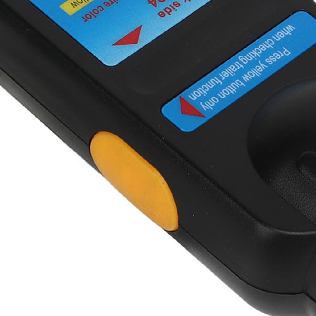 Trailer Socket Tester 7 Pin Electrical Tow Bar Wiring Circuit Light Test Tool for Truck RV