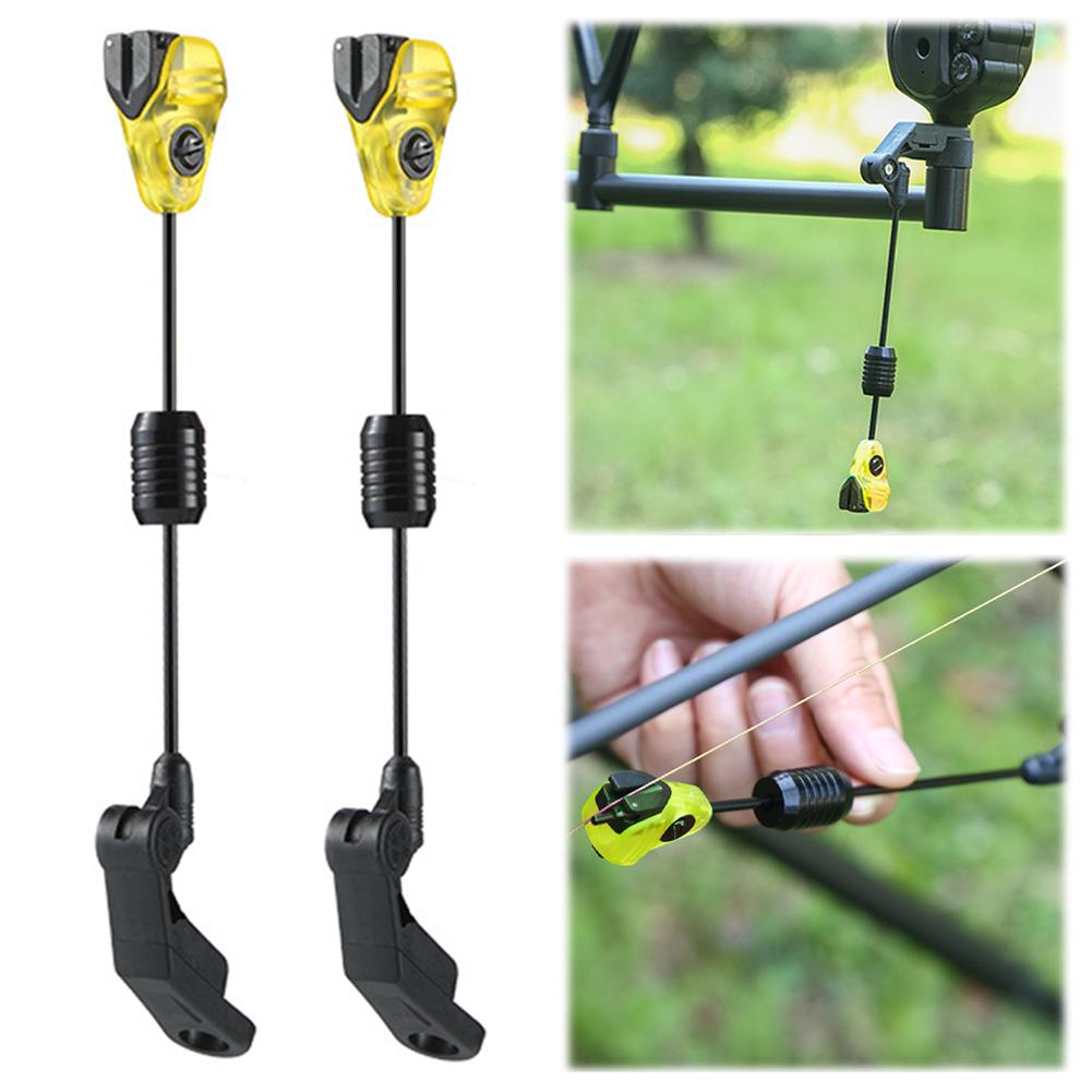 Outdoor Carp Fishing Swingers Stainless & Plastic Fishing Bite Alarm Swingers Carp Fishing Sea Rod Alarm Fishing Accessories