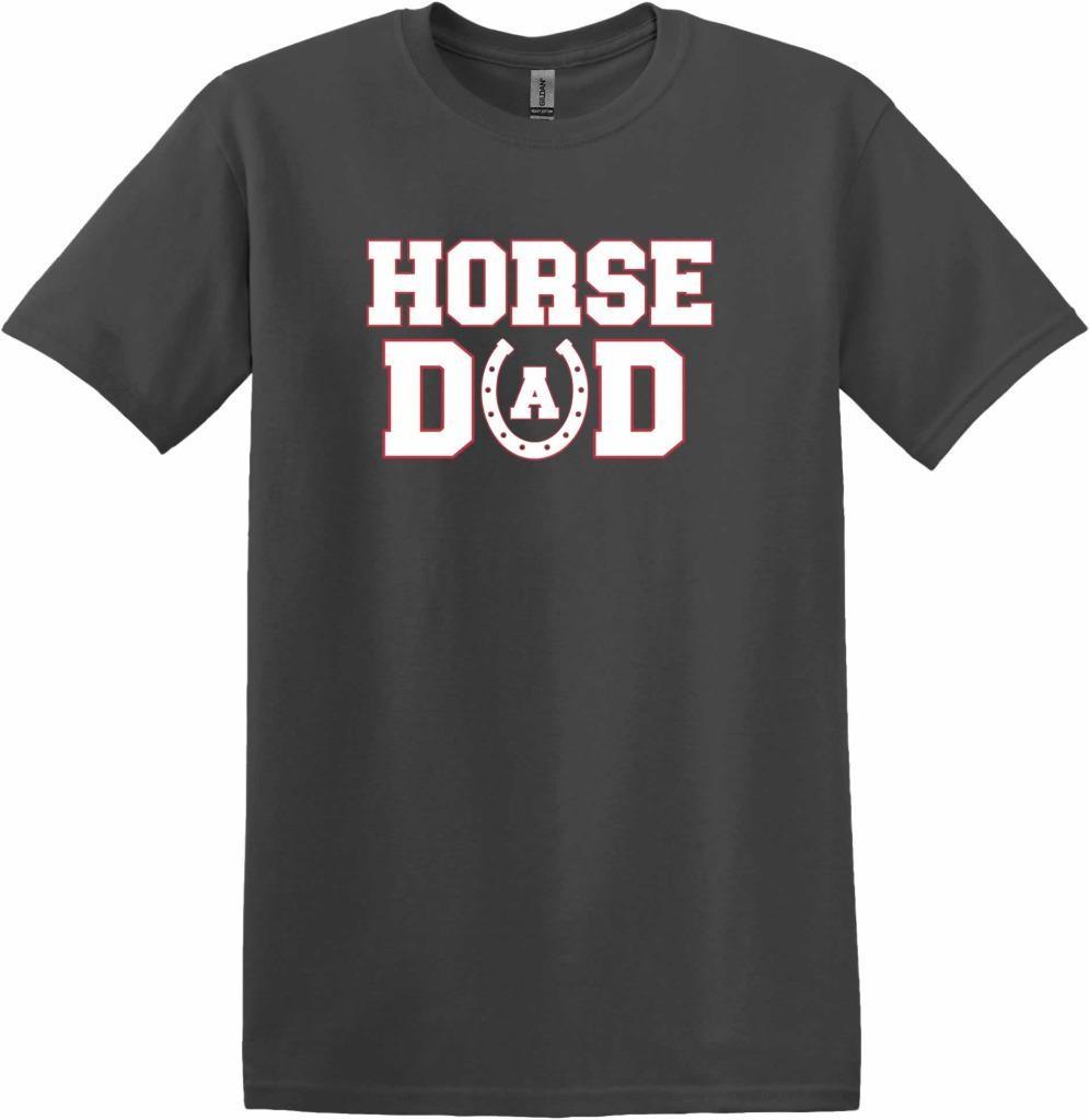 Horse Dad T-Shirt Horse Owner Lover Gift Shirt XXL
