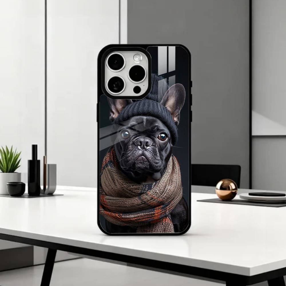 French Bulldog Dog Pet Phone Case For iPhone17,16,15,14,13,12,11 Plus,Pro Max Magnetic For Magsafe Wireless Charging