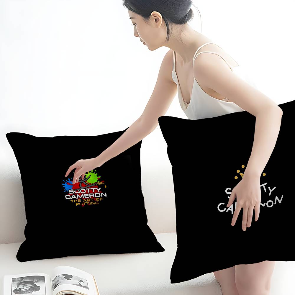 S-Scotty Logo C-Cameron Cushion Cover Pillow Cover Decor Pillowcase Printed Cushion Case For Couch