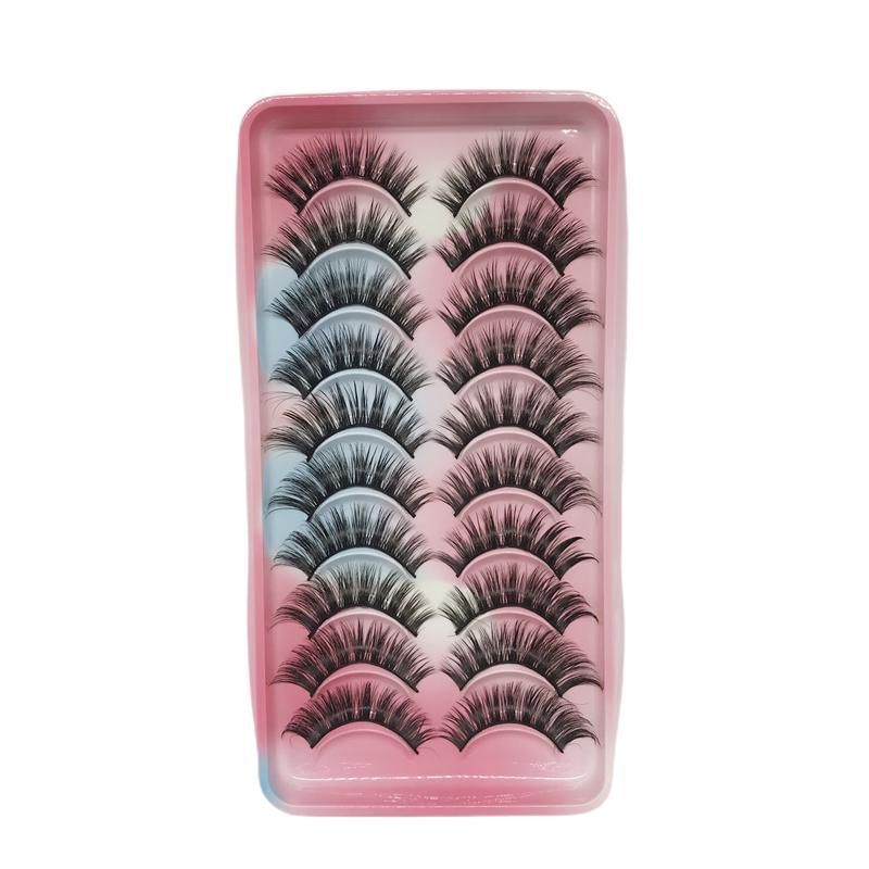 Aimo - Set Of 10 : False Eyelashes (SA202)
