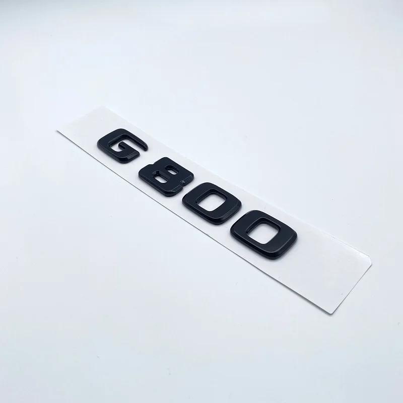 Adequado para Mercedes Benz Brabus Nova Classe G Logotipo de carro modificado G700 800 900 Deslocamento Padrão Traseiro Cauda Iabel Adesivo de carro