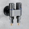 Automatic Water Stop Faucet Water Stop Valve Dual Control Toilet Triangle Valve  Laundry Room