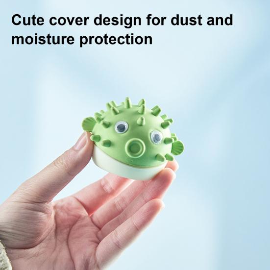 Catnip Ball Cat Toy Pufferfish Ball Rotatable Lick Toy Rubber Interactive Chew Toy Kitten Teething Ball for Indoor Cats Teeth Cleaning Entertainment