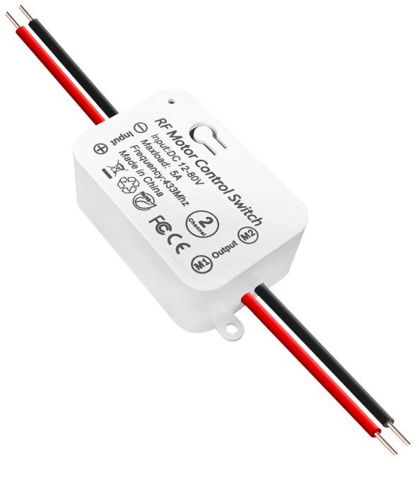 Cross-Border DC Motor Remote Switch: Waterproof 433MHz On/Off Wireless Control