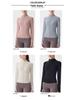 Women's Quick-Dry Long-Sleeve Yoga Jacket - High-End Fitness Top for Spring & Summer