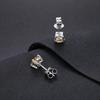 Fashion Stud Earrings 18K Gold Plated Sterling Silver 925 Hoop Earrings Gemstone Moissanite Piercing Men Women Tarnish Earrings