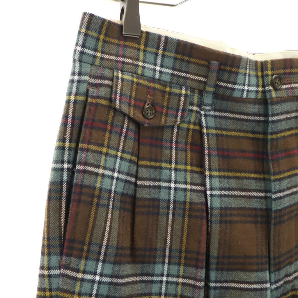 CHAPS RALPH LAUREN 80s Made in Japan Vintage Check Pattern Long pants LL Men's Used