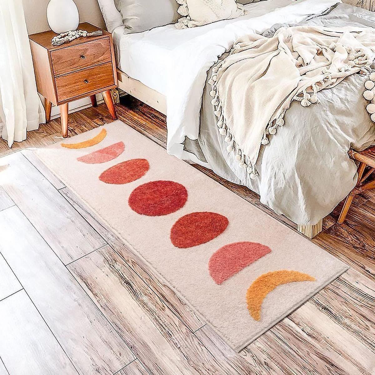 

Ковер для гостиной, прикроватный ковер, длинная полоса, износостойкий, грязеотталкивающий, противоскользящий коврик для пола 40 * 120cm