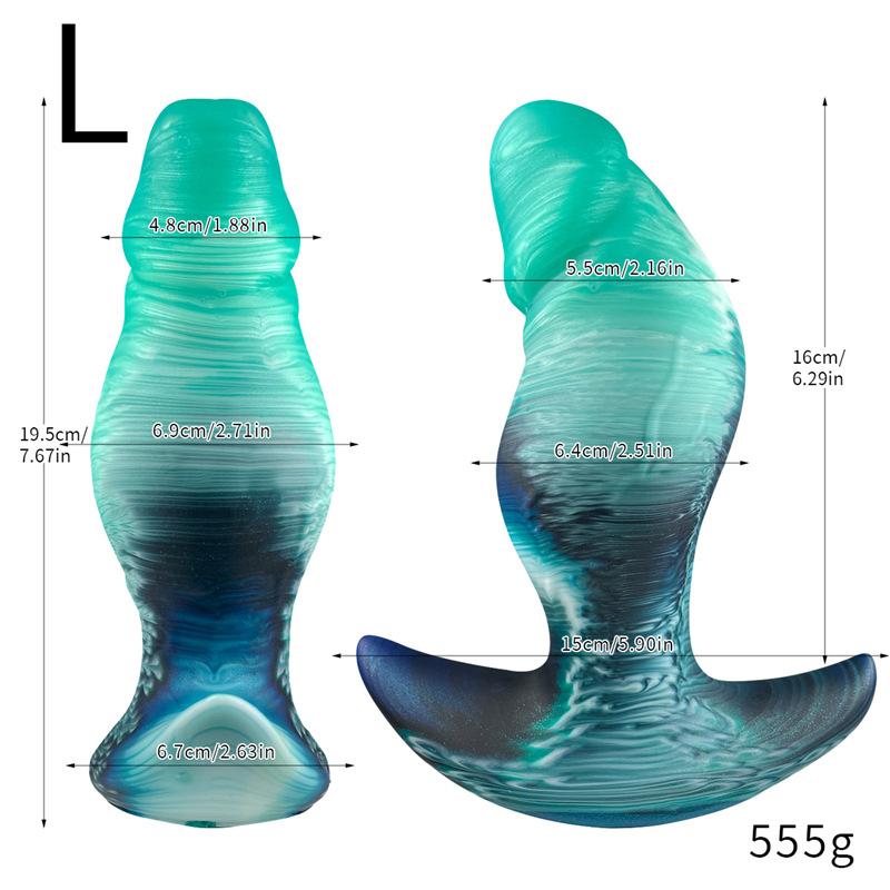 Silikon Analplug Set - Tragbarer Buttplug für Outdoor-Stimulation, Sexspielzeug für Erwachsene für Männer/Frauen