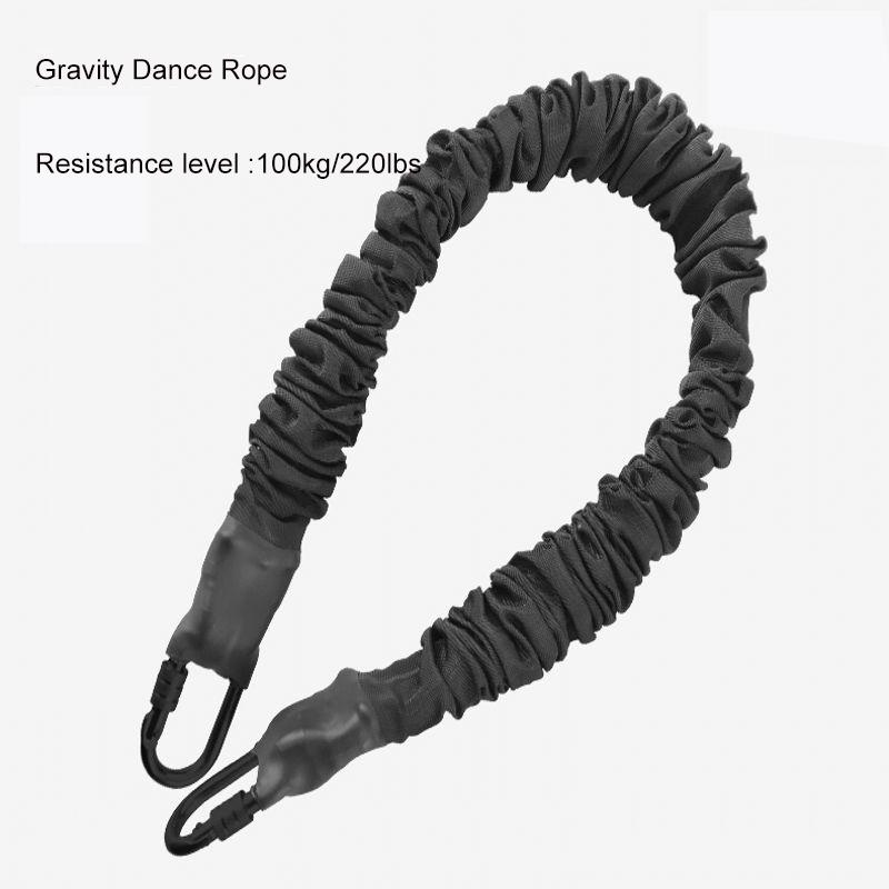60kg/80kg/110kg Latex Bungee Dance Fitness Equipment Cord Elastic Sling Trainer Pull Aerial Yoga Pilates Rope