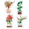 Ewige Blume Topfpflanze Sukkulenten Lernbausteine 3D Blumenpflanzen Bausteine Spielzeug Kinder Für Geschenk