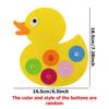 DIY Nonwoven Fabric Material Package Tie Button Puzzle Felt Little Fish Frog Duck Children Early Education Puzzle Toys TMZ
