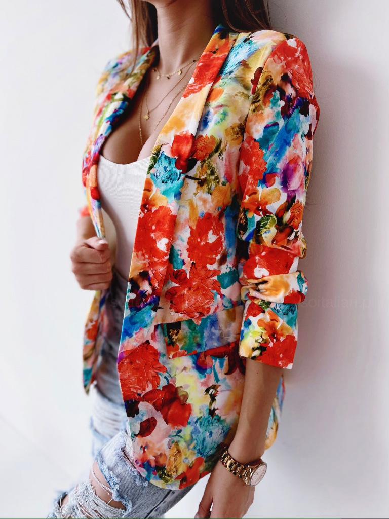 

2026 Women s Floral Spring Suit Jacket XXL помаранчевий