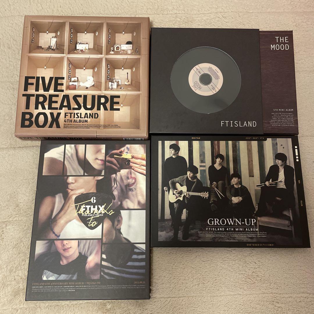

[USED] FTISLAND Korea Various CDs