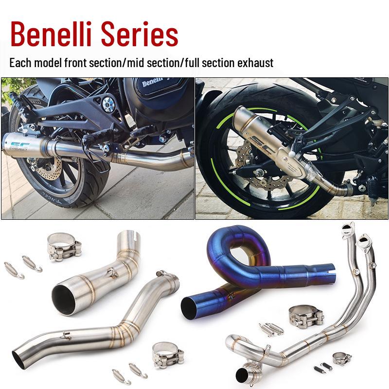 Huanglong Series Motorcycle Exhaust Pipe for Benelli 300/600/502C/Hurricane 302/752