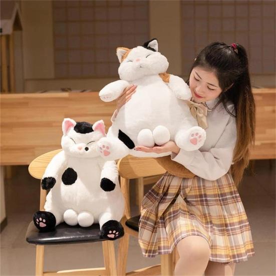 Durable Plush Doll Realistic PP Cotton Cute Cartoon Comfortable Cats Stuffed Doll for Daily Use