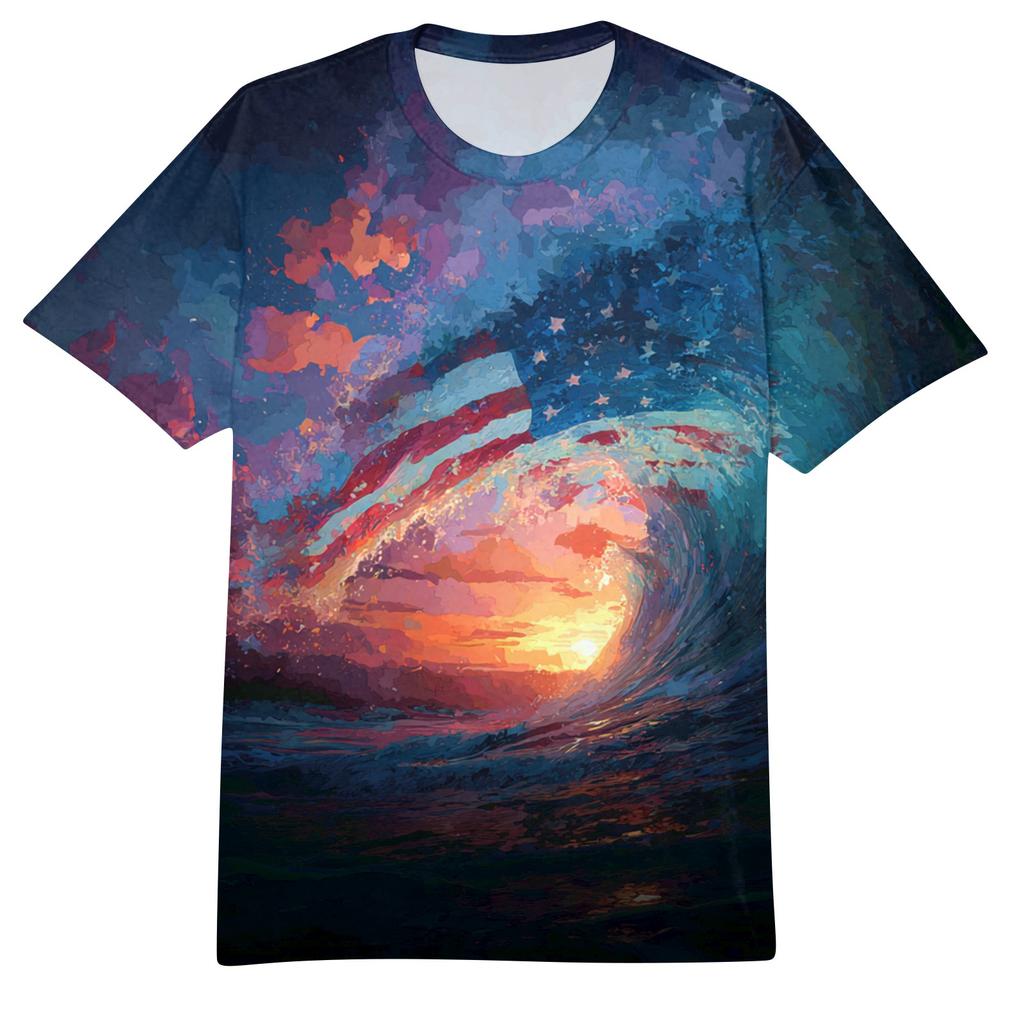 Men's Casual Lightweight Short-Sleeve T-Shirt
