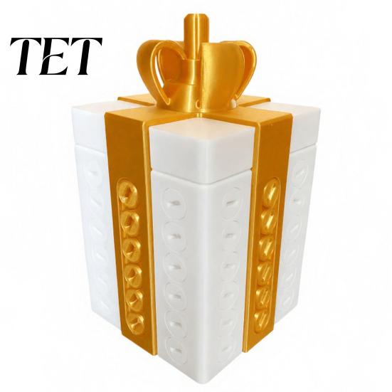 Hidden Storage Gift Containers 3D Printed Puzzle Box with Compartment for Pranks And Interactive Boxes Party Surprises, Reusable Integrated Container