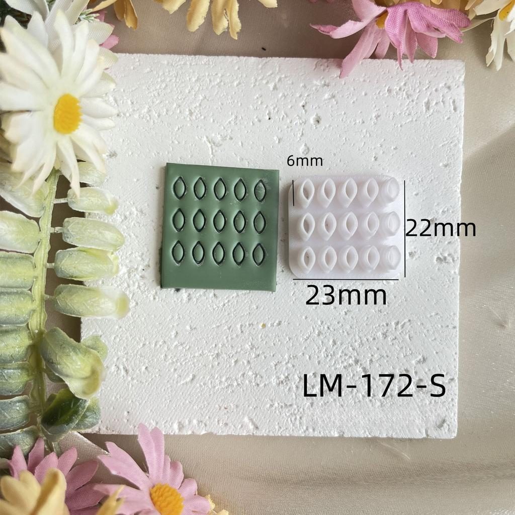 5-Piece Mini Floral Clay Cutter Set, Spring Leaf & Flower Earring Molds for DIY Polymer Clay Jewelry & Fresh Craft Projects