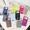 Custodia in Silicone Liquido Lussuosa con Supporto ad Anello Rotante a 360° per iPhone 17 Air 16 E 15 14 Plus 13 12 Pro Max Copertura con Supporto