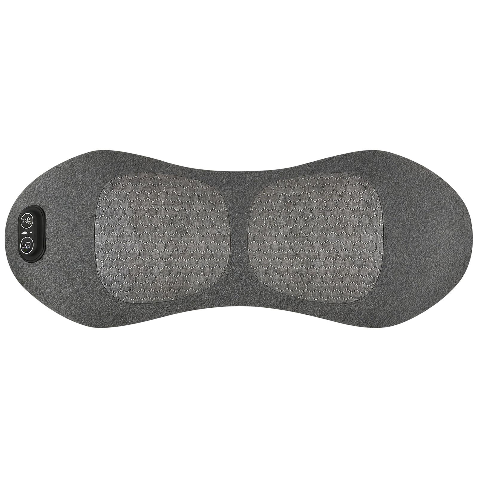 

This New Electric Back Massager Provides Deep Tissue Massage And Features Traction, Vibration, And Heating Functions To Back Pain. One Size