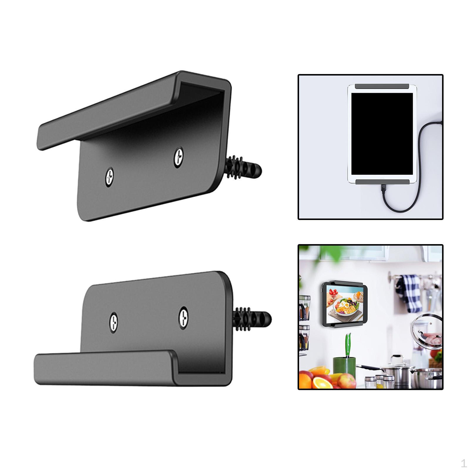 Настенное крепление для планшета, подставка для электронных книг, легкий многофункциональный устойчивый кронштейн, игровые приставки для чёрный