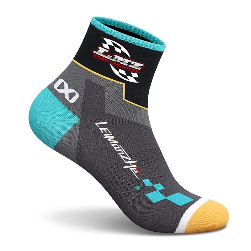 LONGFEI Designer Custom Logo High Quality Socks Manufacturer Men's Women Fashion Cotton Crew School Sport Socks